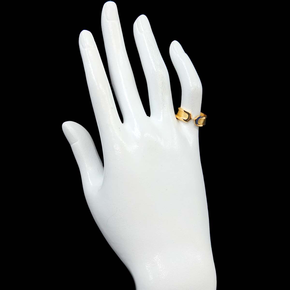 C2 Ring 18K YG 750 size51 5.5-5.75(US)