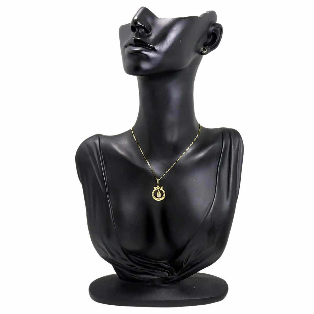 Baby Pearl 4.0mm Necklace 18K Yellow Gold 750