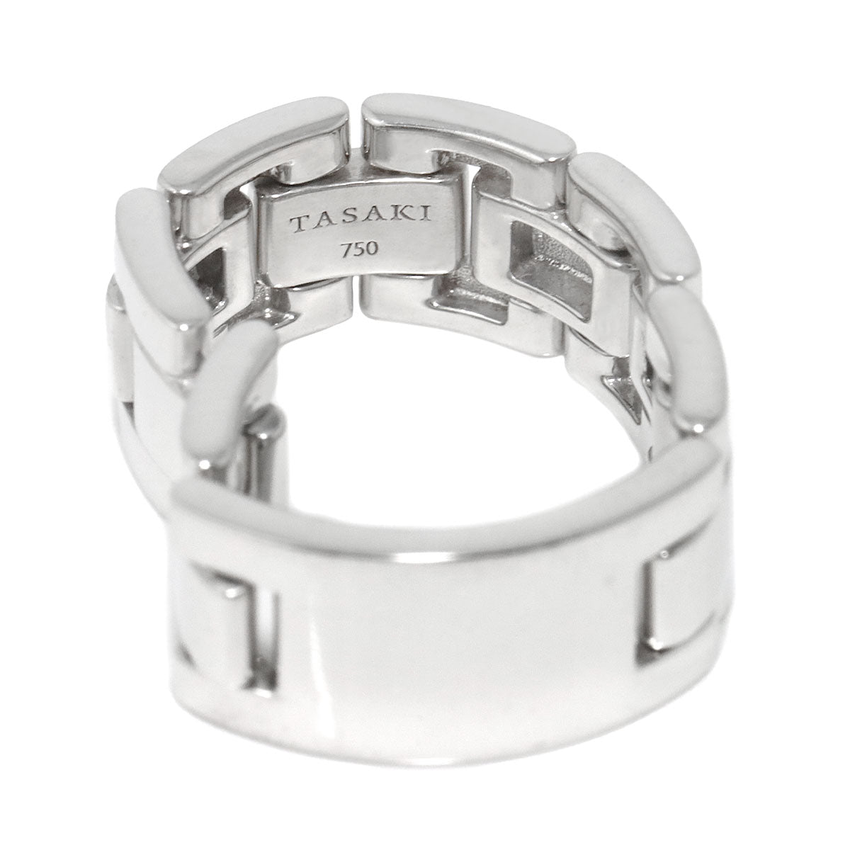 Ring 18K White Gold 750 Size8.25(US)