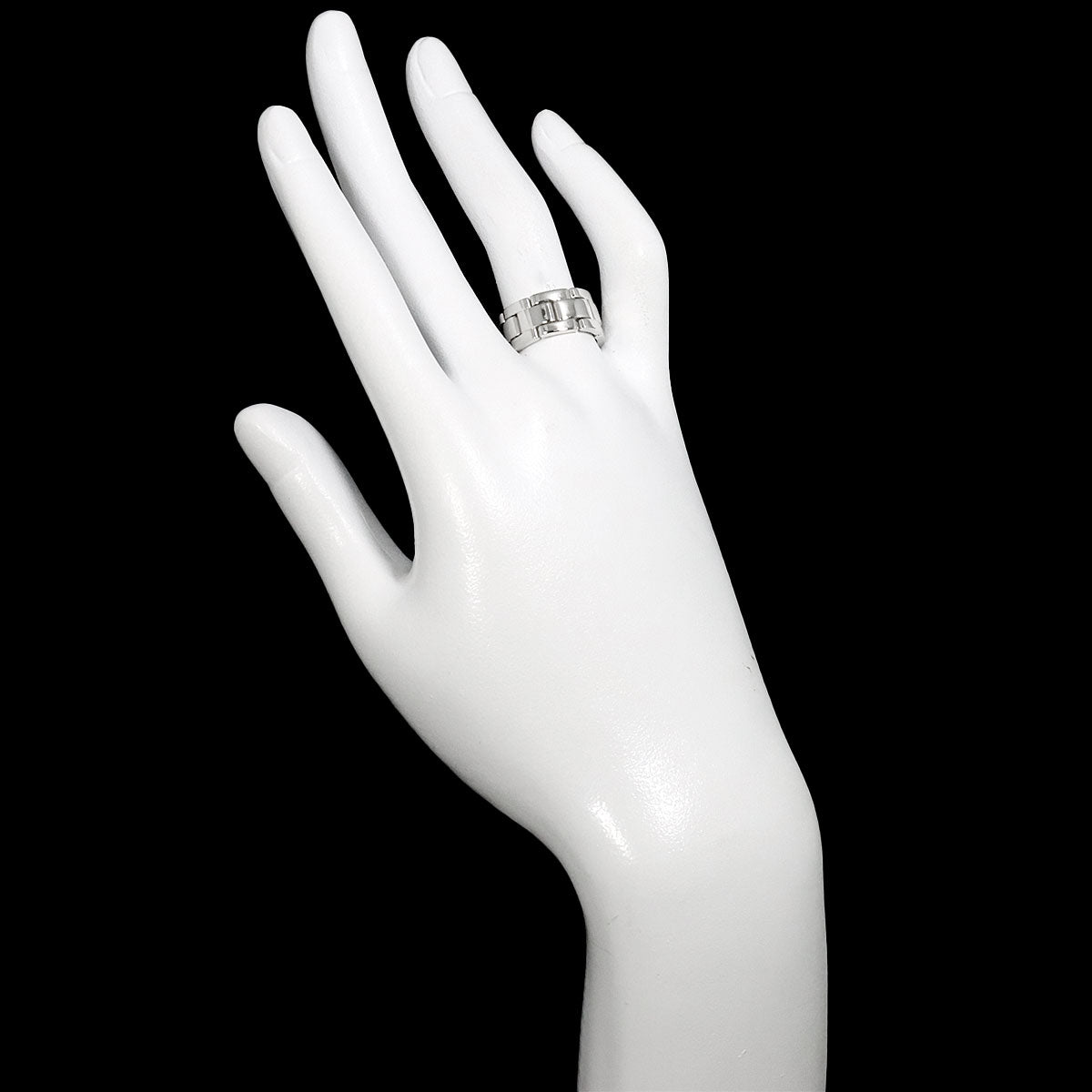 Ring 18K White Gold 750 Size8.25(US)