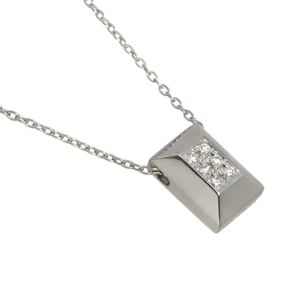 Diamond 0.04ct Necklace Platinum