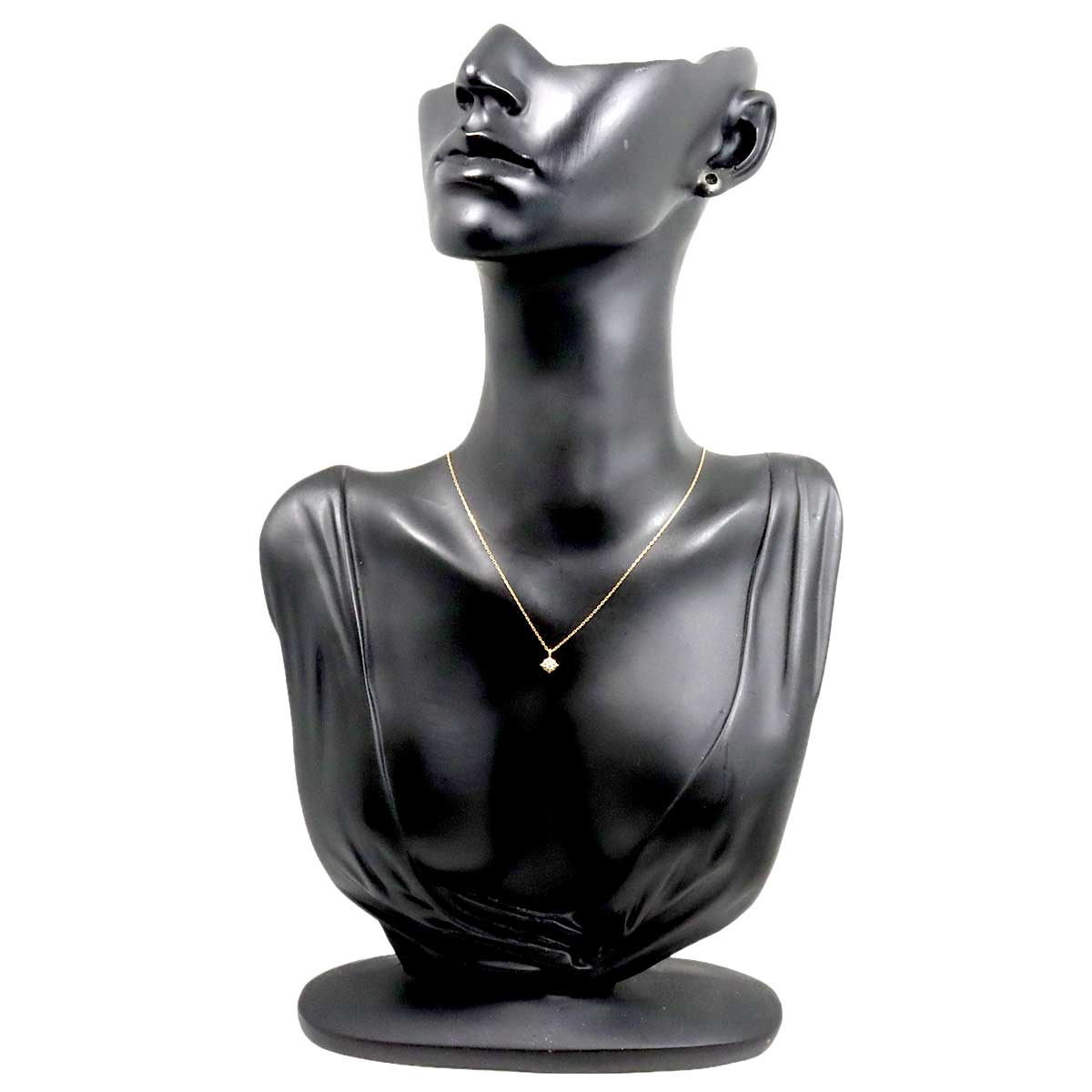 Diamond Necklace 18K Pink Gold 750