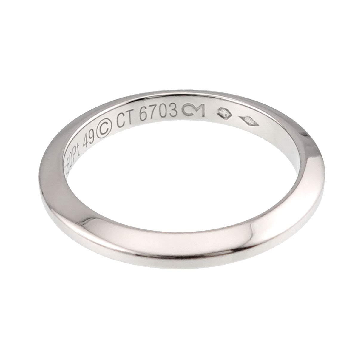 Declaration Ring Pt Platinum size49 4.75-5(US)