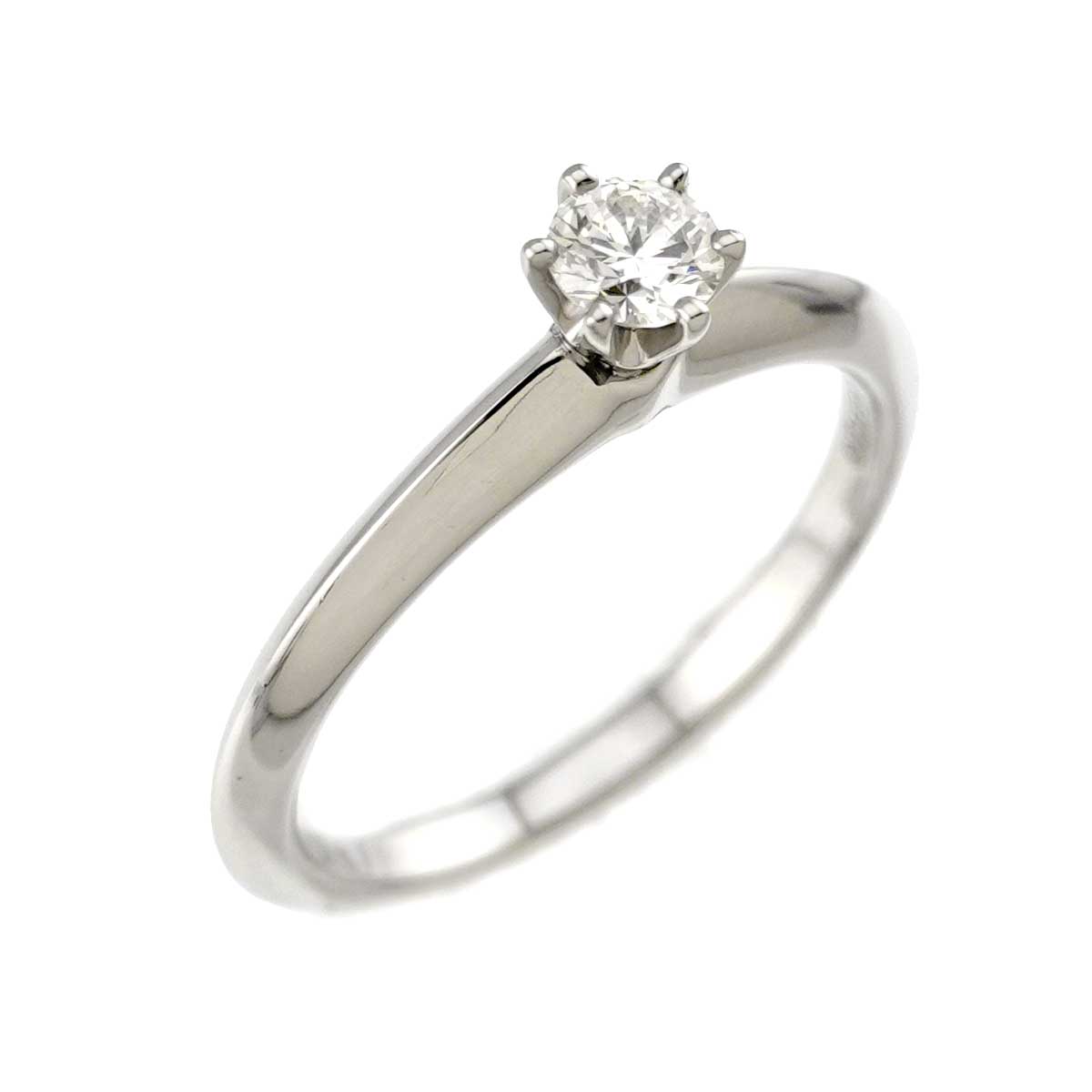 Diamond 0.19ct Ring Pt 4.75-5(US)