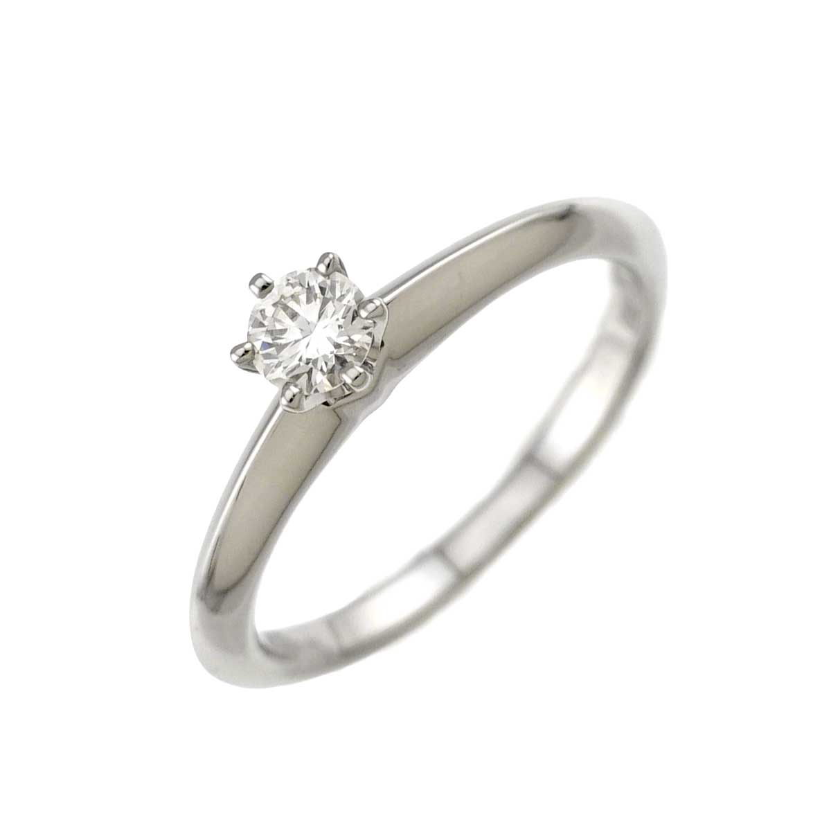 Diamond 0.19ct Ring Pt 4.75-5(US)