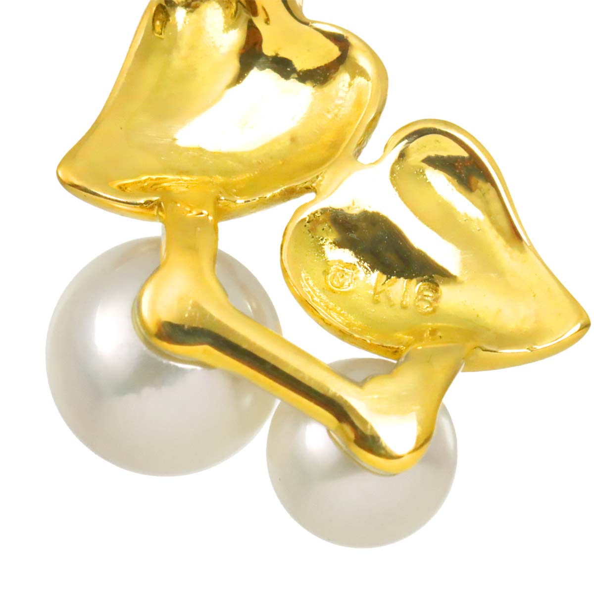 Akoya Pearl 5.9-4.6mm Necklace 18K YG 750