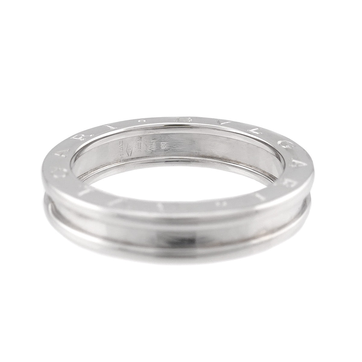 B-ZERO1 1 BAND Ring 18K White Gold 750 Size60 9(US)