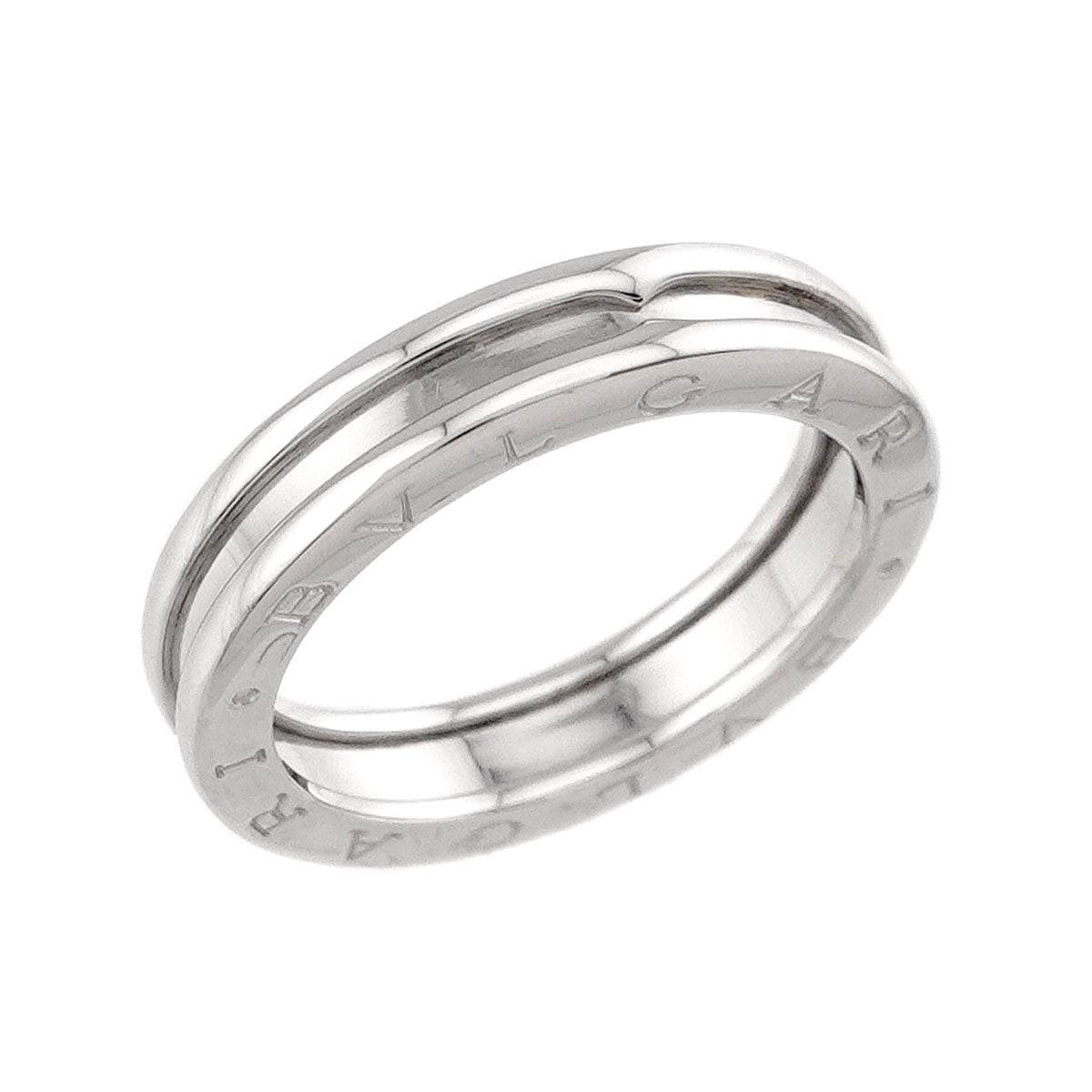 B-ZERO1 1 BAND Ring 18K White Gold 750 Size60 9(US)