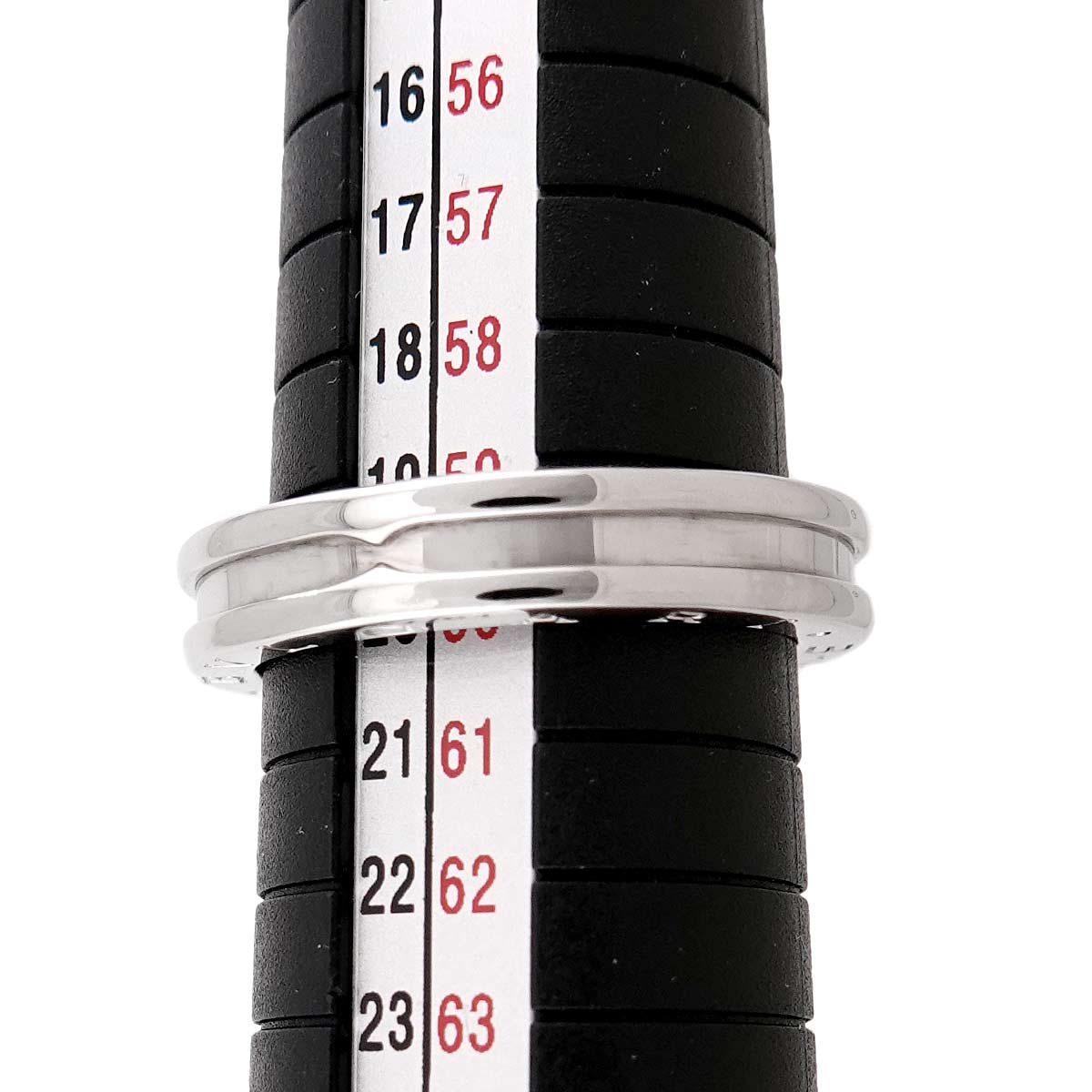 B-ZERO1 1 BAND Ring 18K White Gold 750 Size60 9(US)