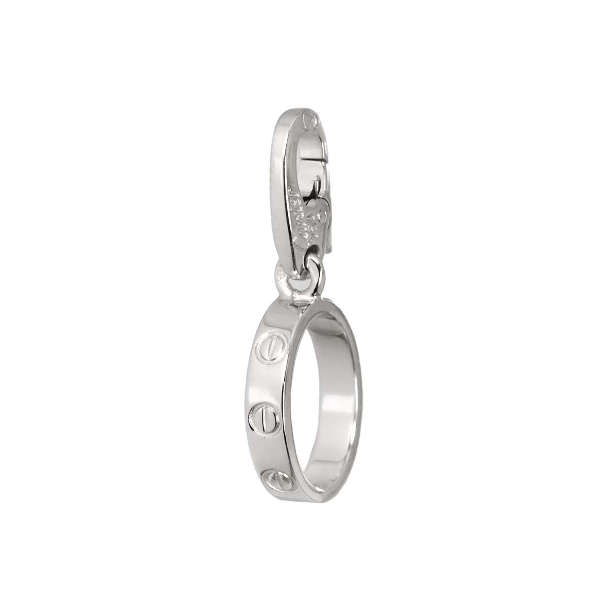 Baby Love Pendant Top 18K White Gold 750