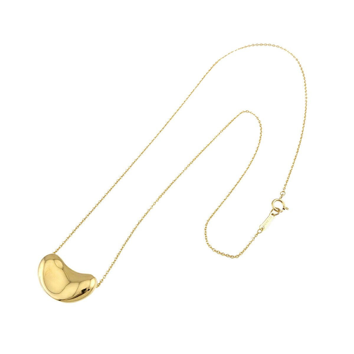 Bean Necklace 18K Yellow Gold 750