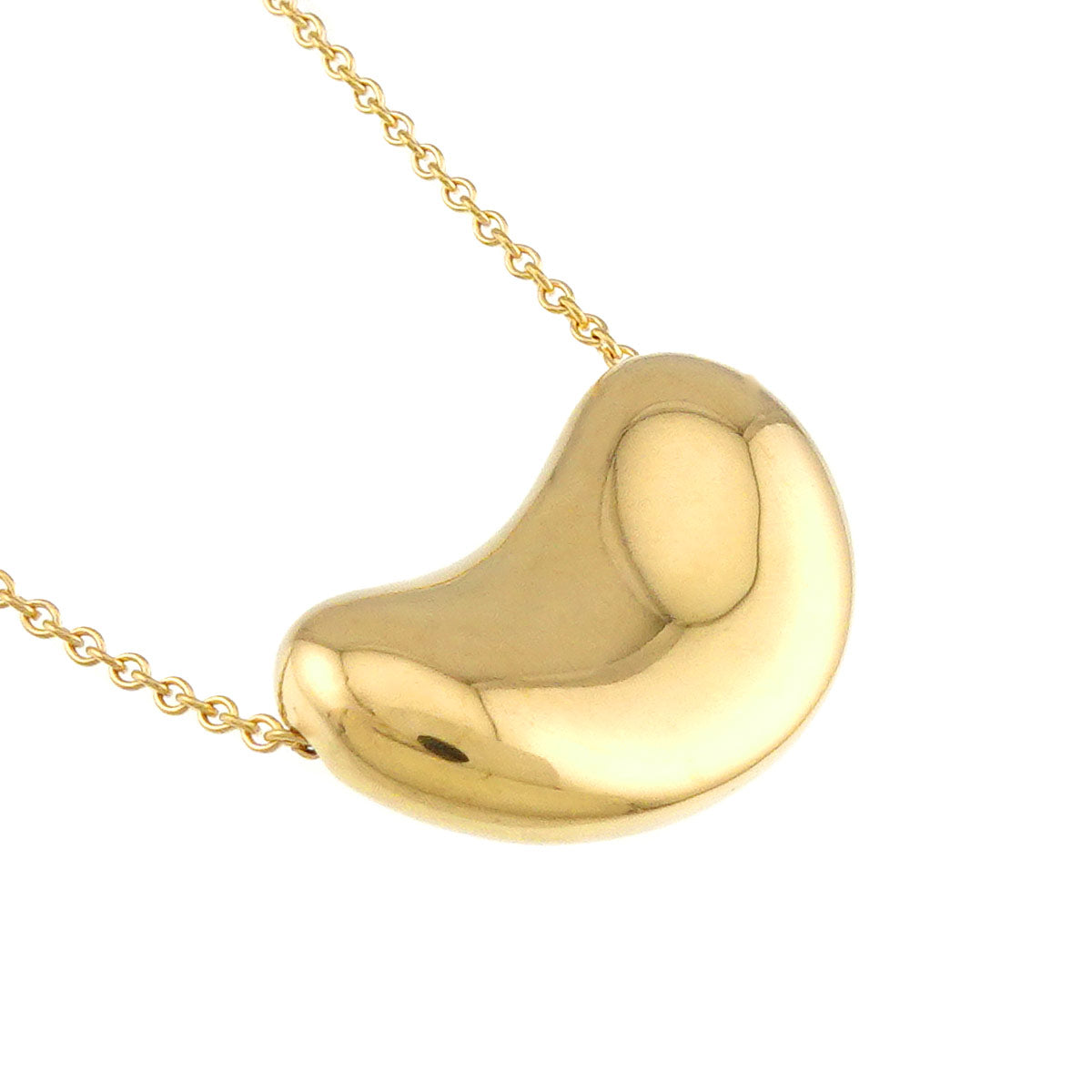 Bean Necklace 18K Yellow Gold 750
