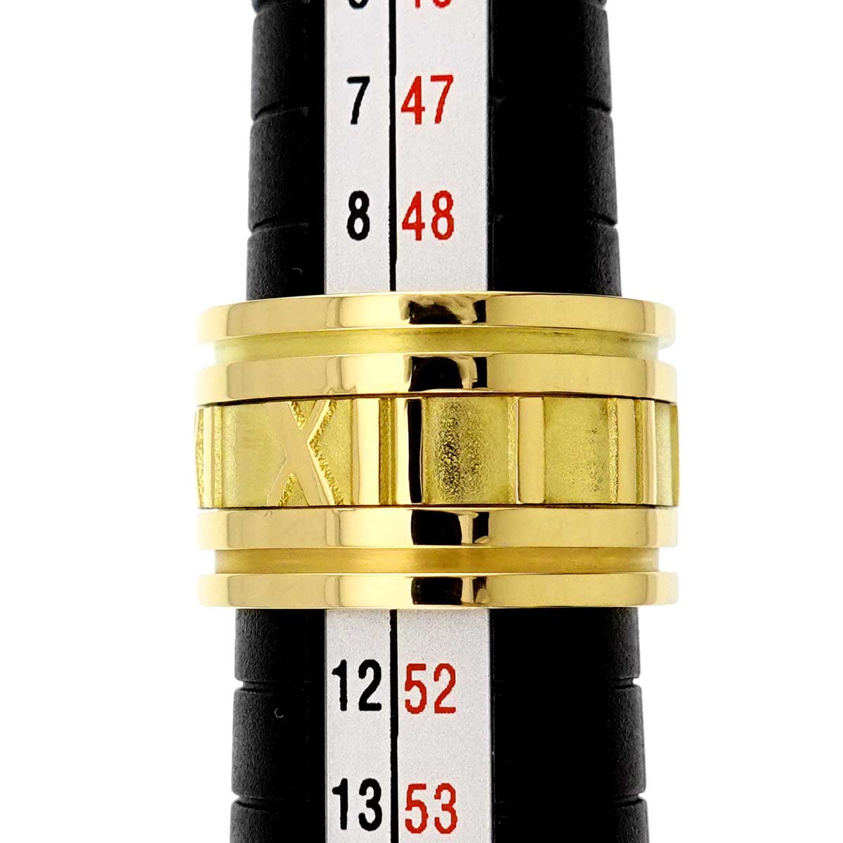 Atlas Wide Ring 18K K18 YG 750 size5-5.25(US)
