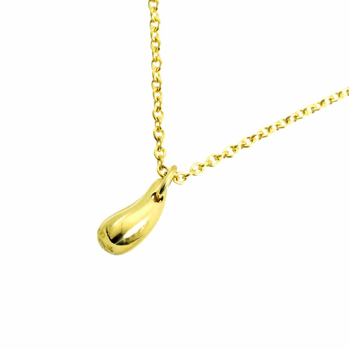 Teardrop Necklace 18K Yellow Gold 750