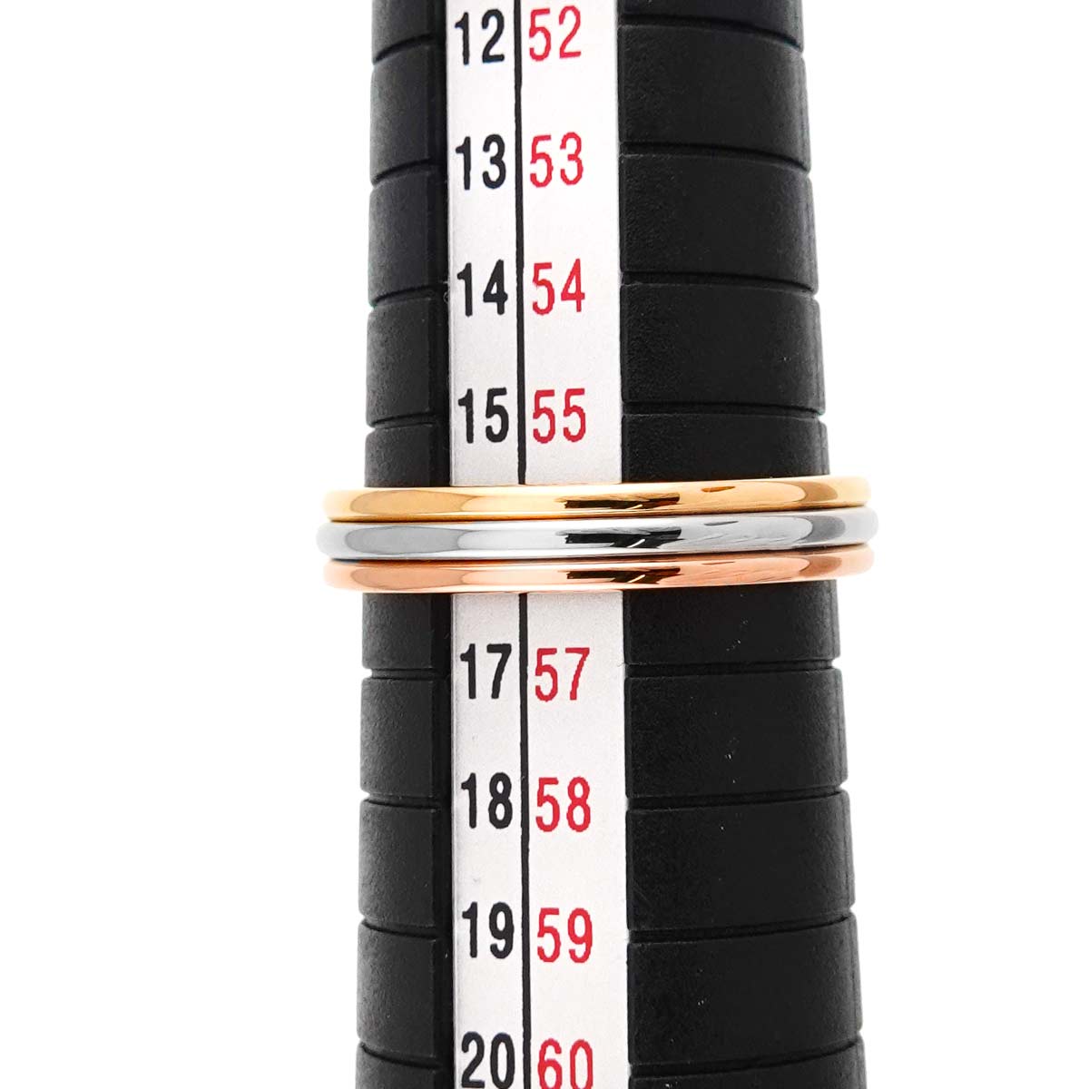 Vendome Ring 18K YG WG PG 750 size56 7.25-7.5(US)