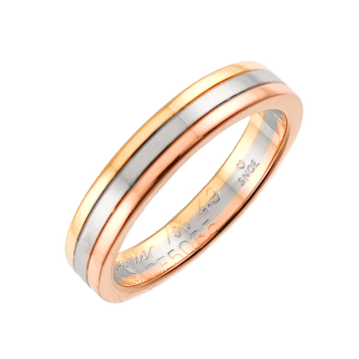 Vendome Ring 18K YG WG PG 750 size49 4.5-4.75US)