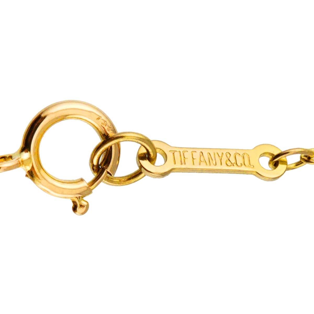 Small Cross Necklace 18K Yellow Gold 750