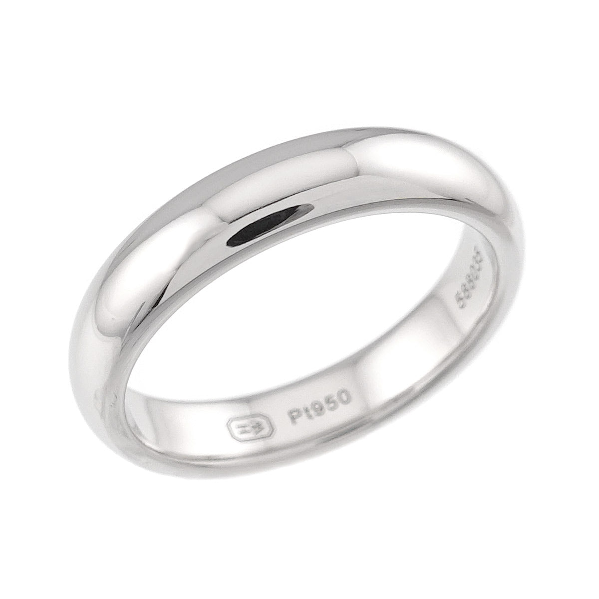 Band Ring Pt Platinum size6-6.25(US)