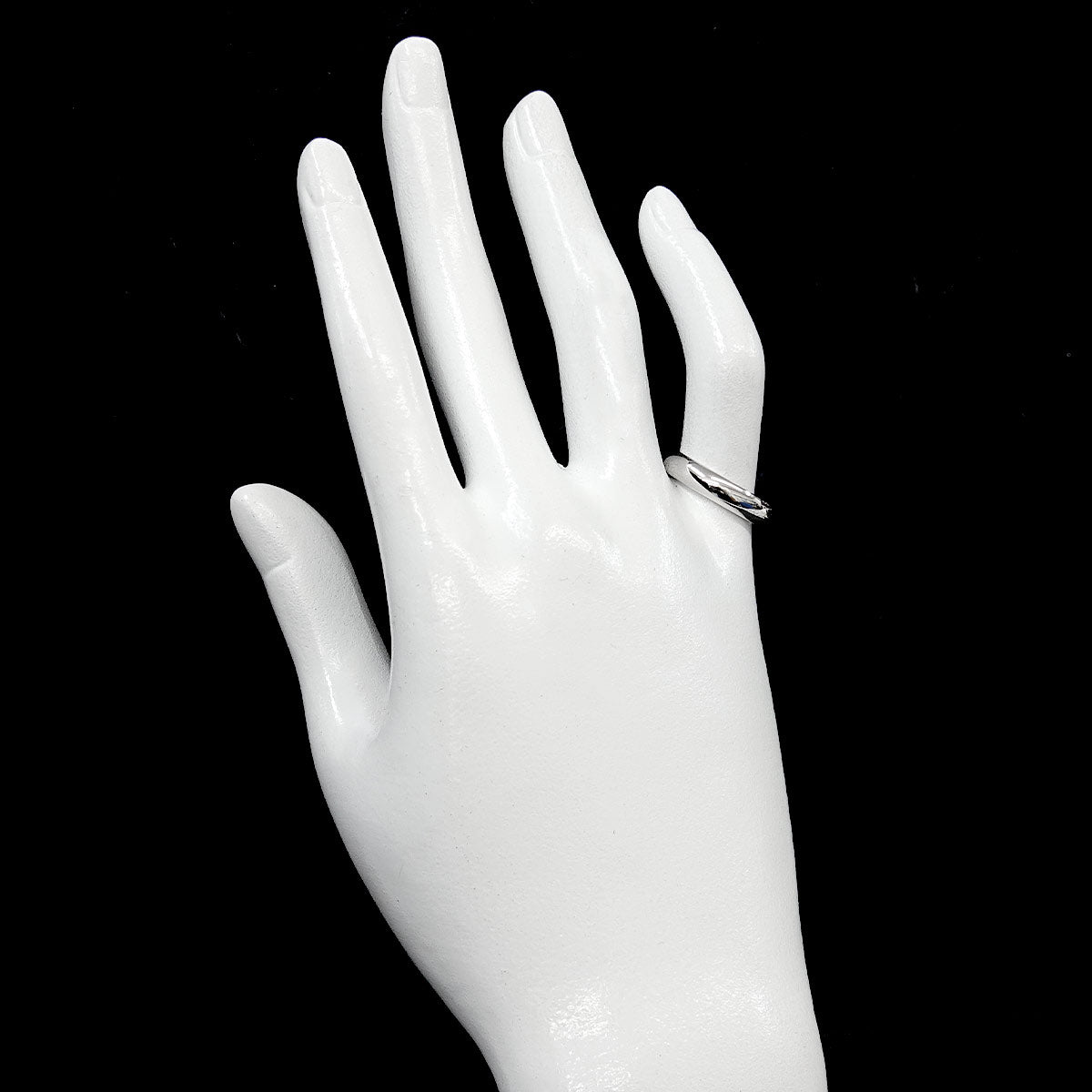 Band Ring Pt Platinum size6-6.25(US)