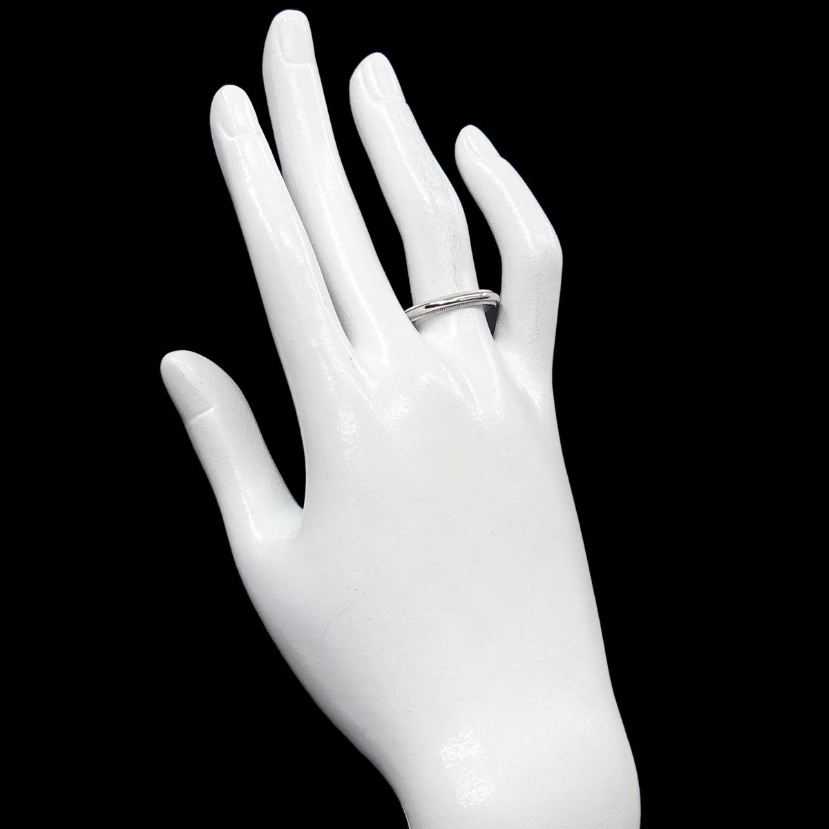 Milgrain Ring Platinum Size7.5(US)