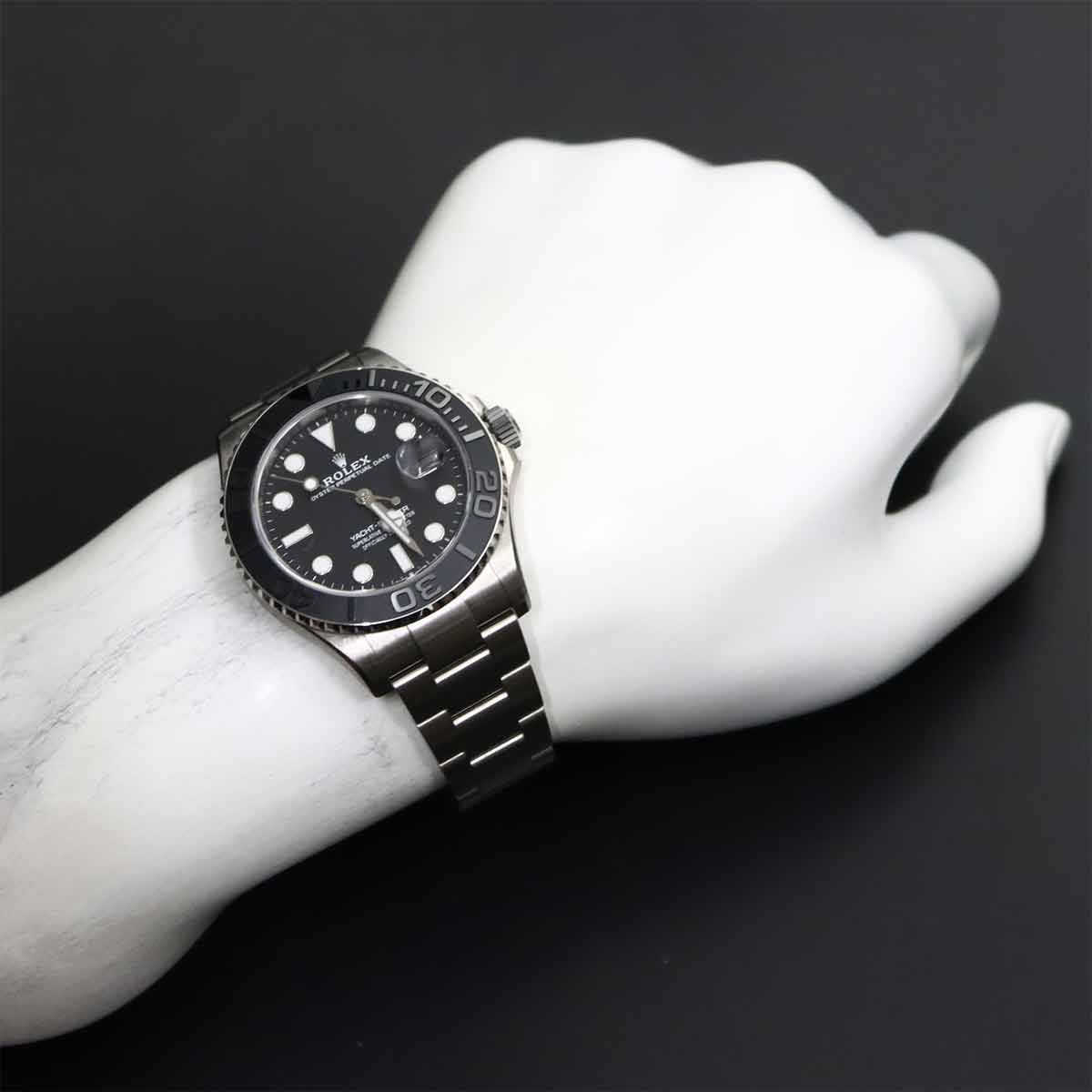 Yacht Master 42 226627 Titanium Automatic Black Dial Mens Watch