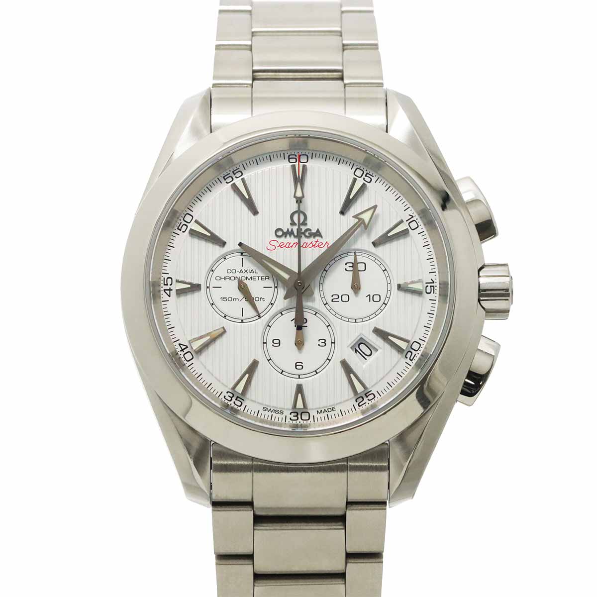 Seamaster Aqua Terra Chrono 231.10.44 50.04.001 White Dial Mens