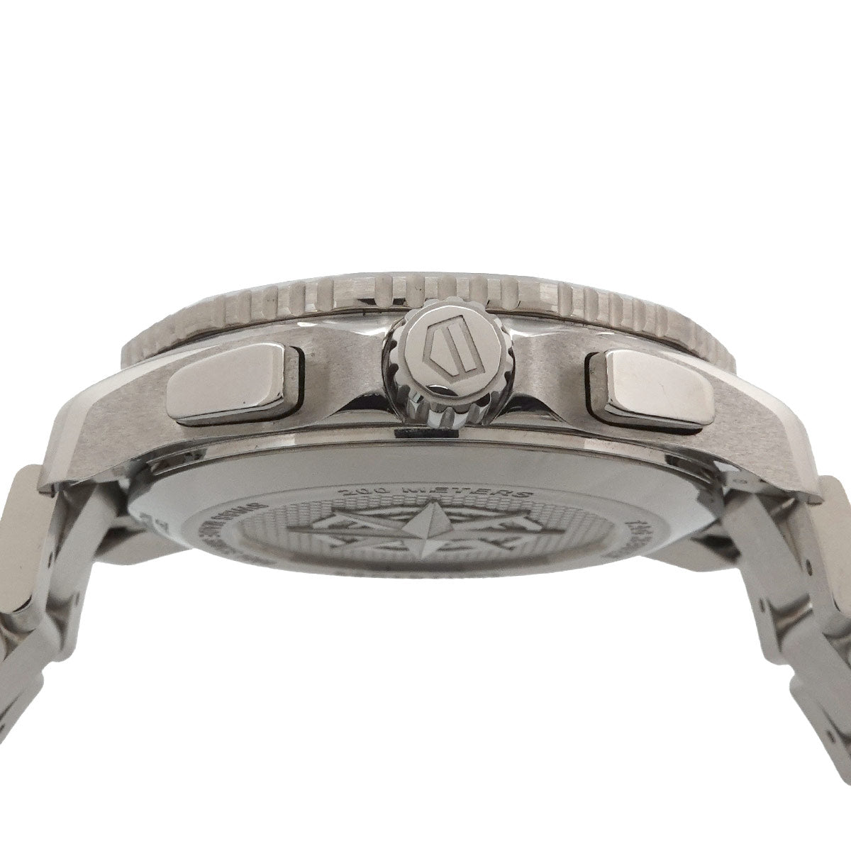 Aquaracer Chronograph CBP1111 Date Silver Dial Mens