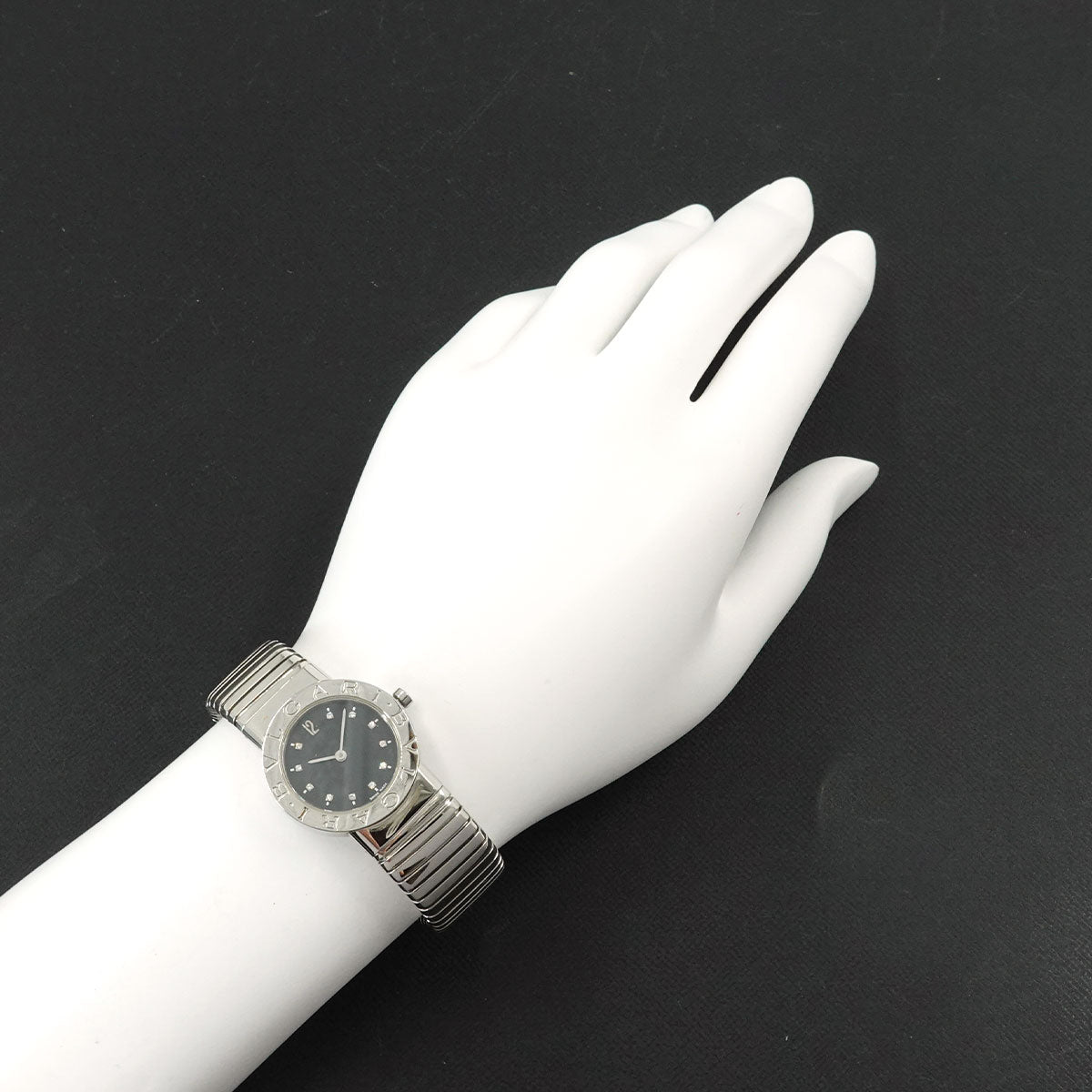BVLGARIBVLGARI Tubogas BB262TS 11P Diamond Quartz