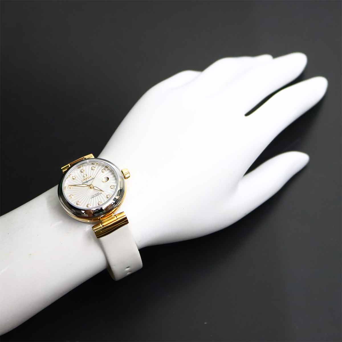 DeVille Ladymatic 425 22 34 20 55 002 Diamond 750YG Automatic