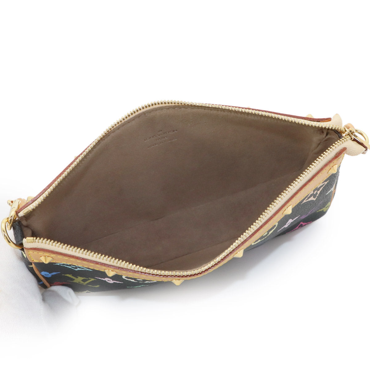 Monogram Multicolor Pochette Accessoires Noir M92648