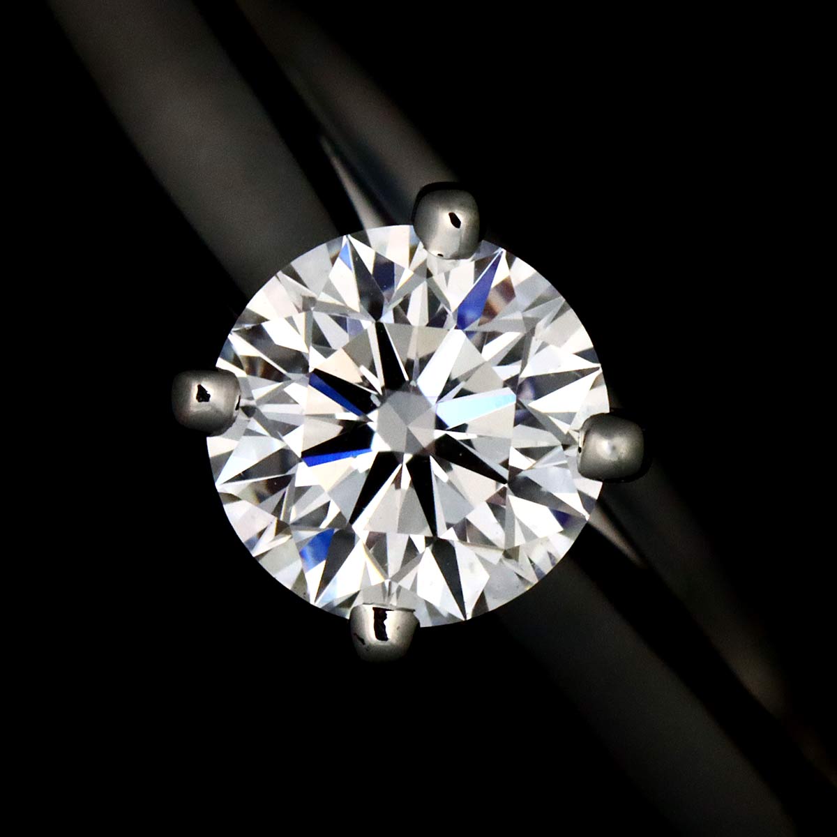 Diamond 0.37ct E/VVS2/EX Ring Pt Platinum Size49 4.75-5(US)