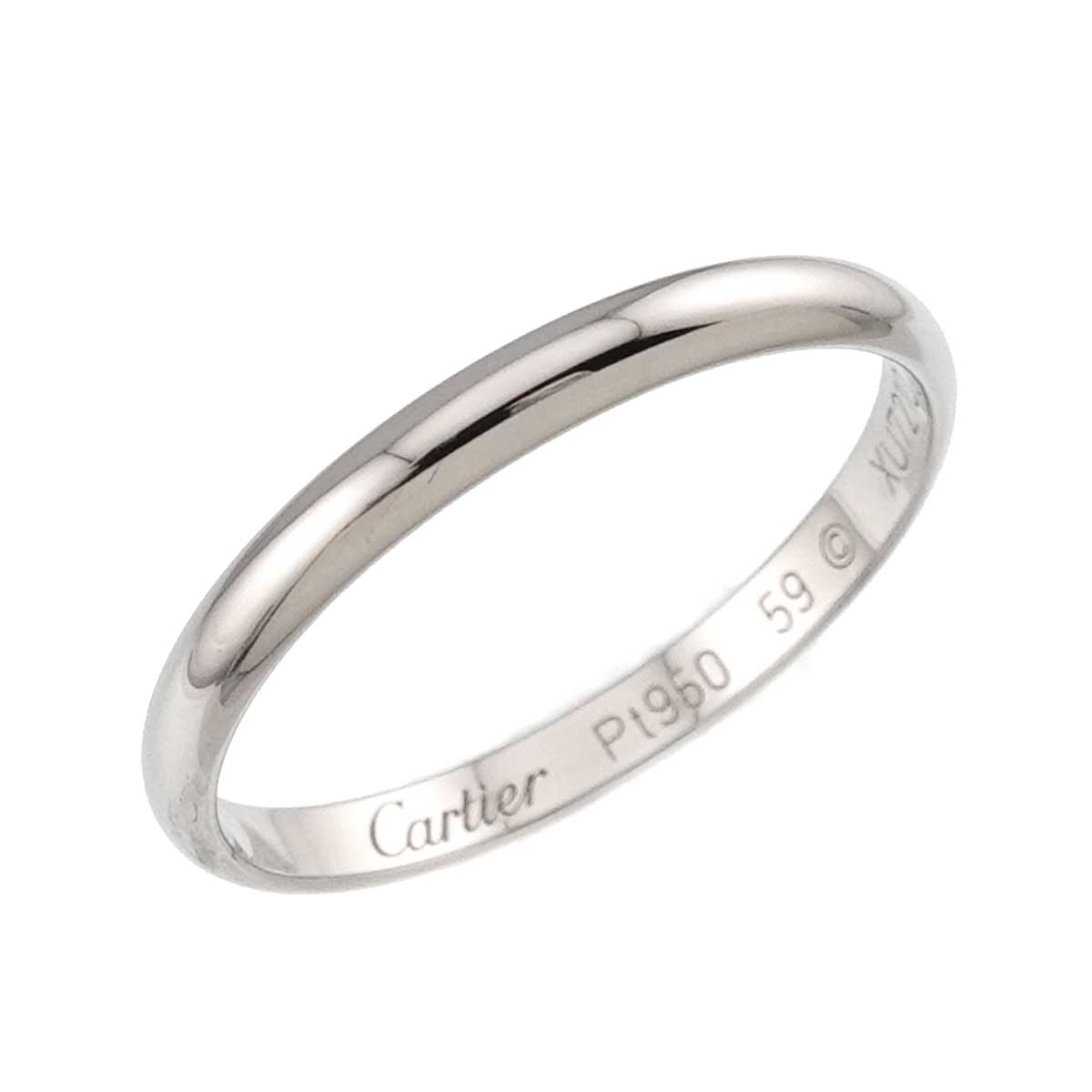 Classic Ring Platinum Size59 8.75(US)