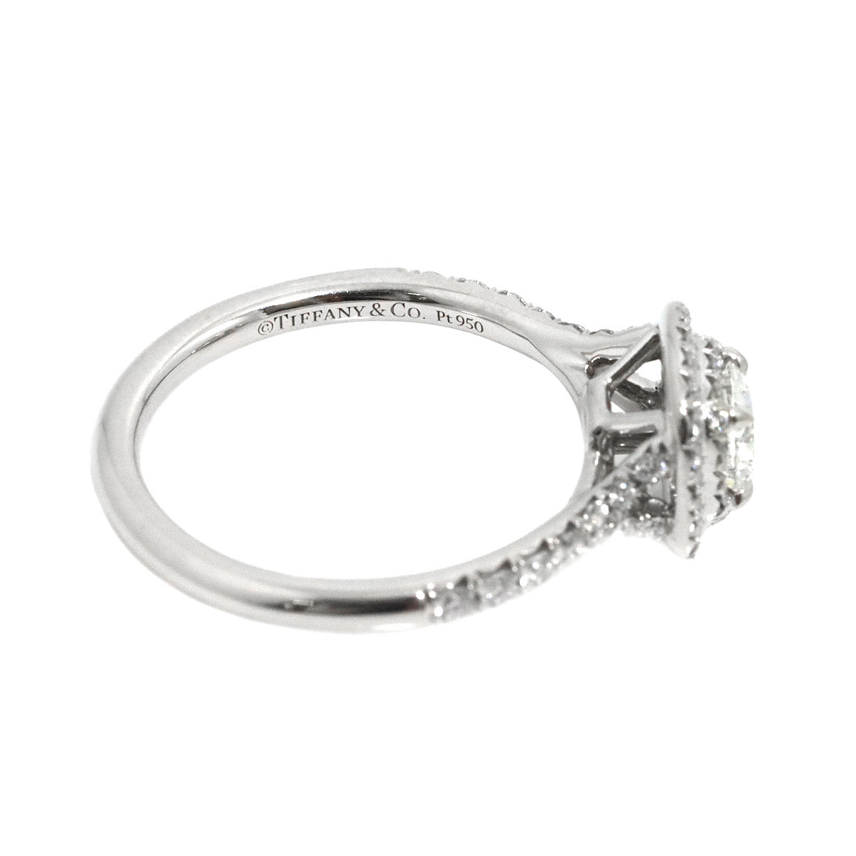 Diamond 0.36ct F/VS2 Ring Platinum Size5.25(US)