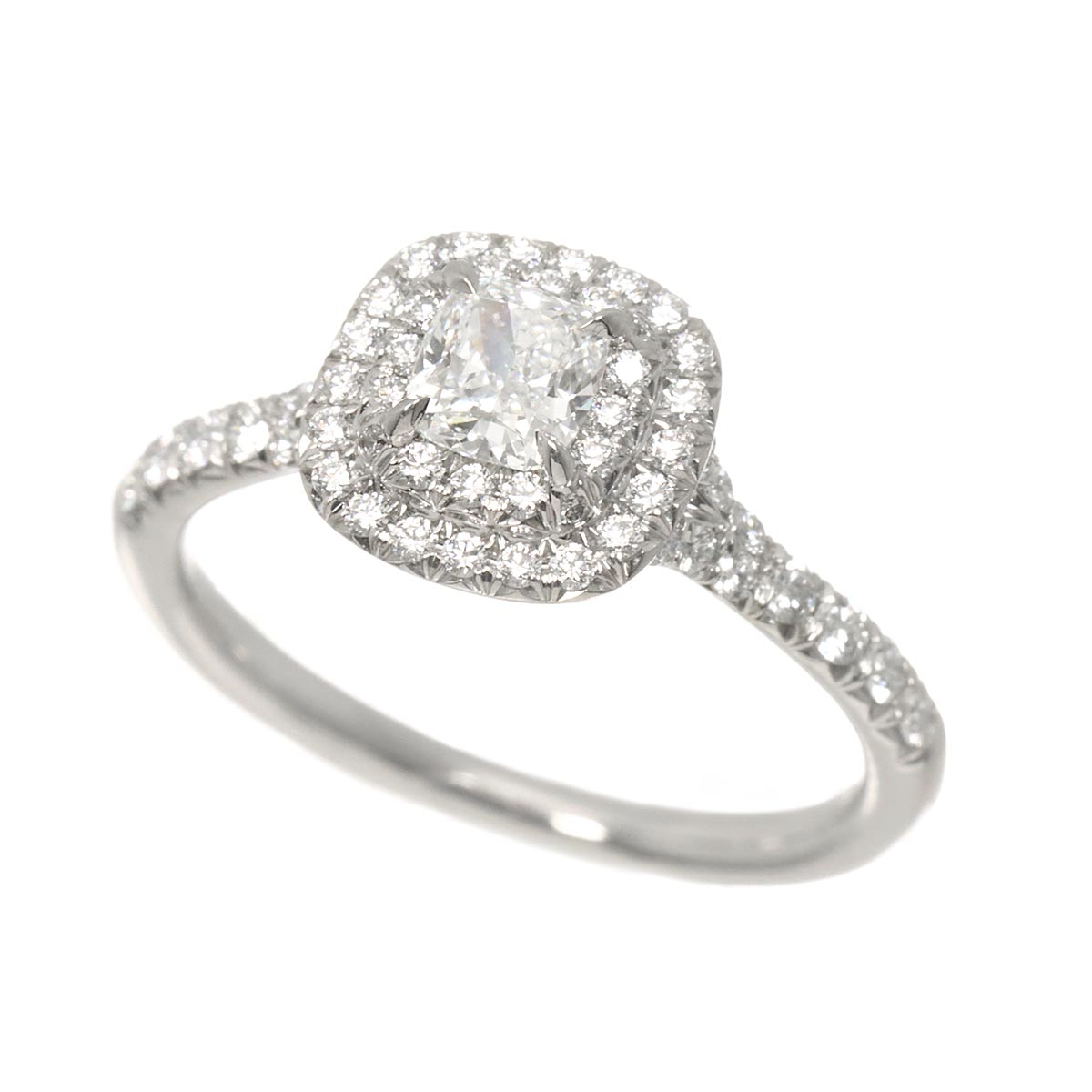 Diamond 0.36ct F/VS2 Ring Platinum Size5.25(US)