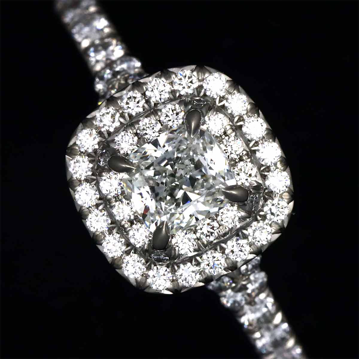 Diamond 0.36ct F/VS2 Ring Platinum Size5.25(US)