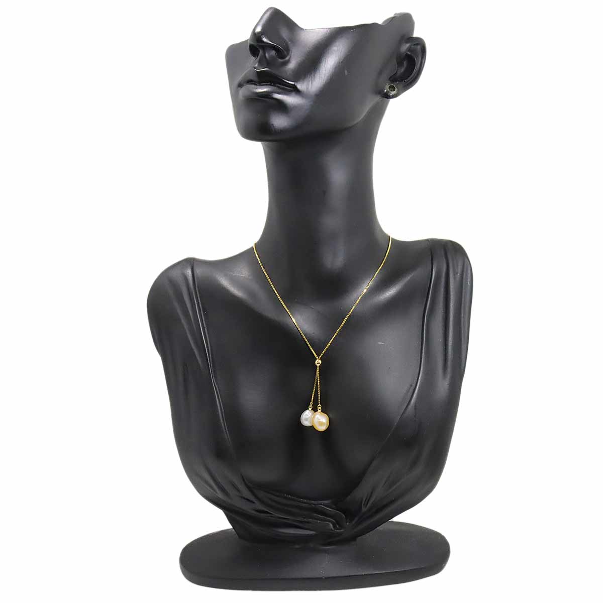 Freshwater Pearl Necklace 18K YG 750