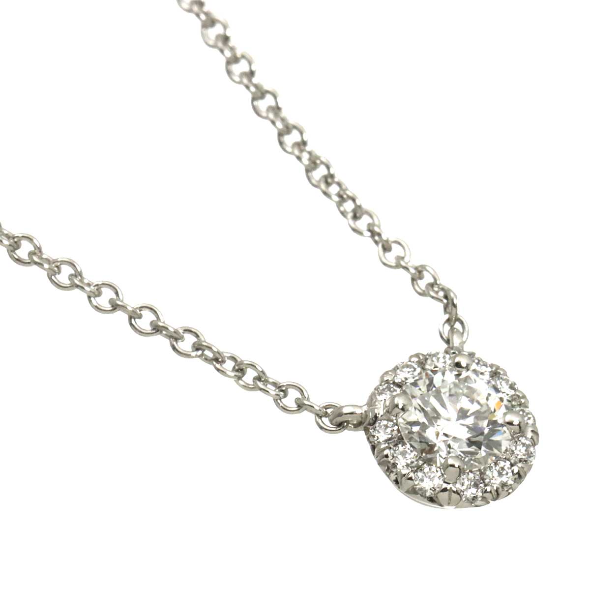 Diamond 0.20ct F/VS1/3EX Necklace Platinum
