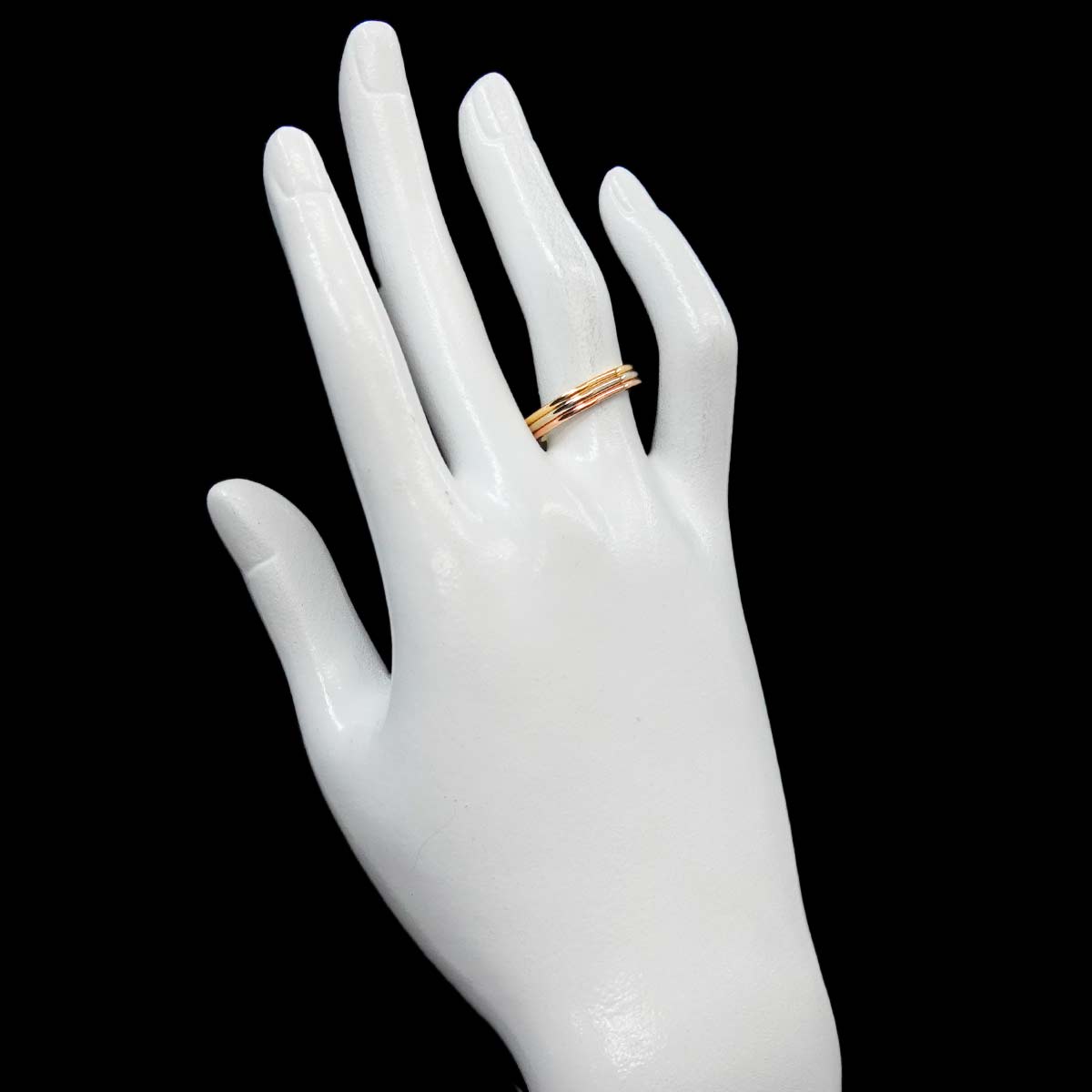 Vendome Ring 18K YG WG PG 750 size55 6.75-7.25(US)