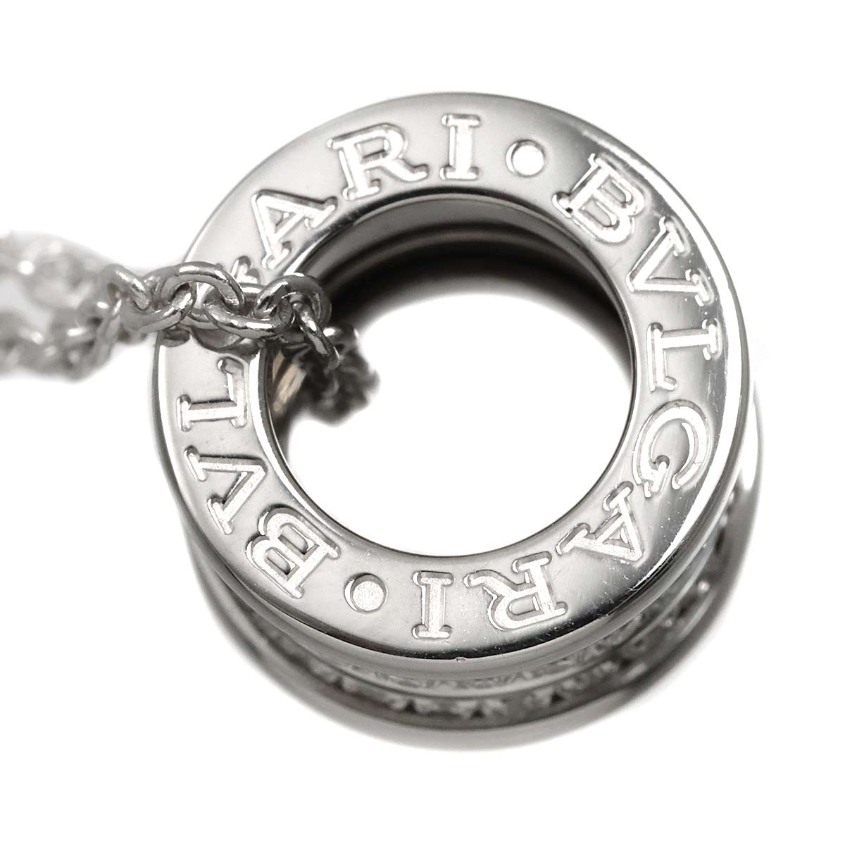 B-ZERO1 Diamond Necklace 18K WG White Gold 750