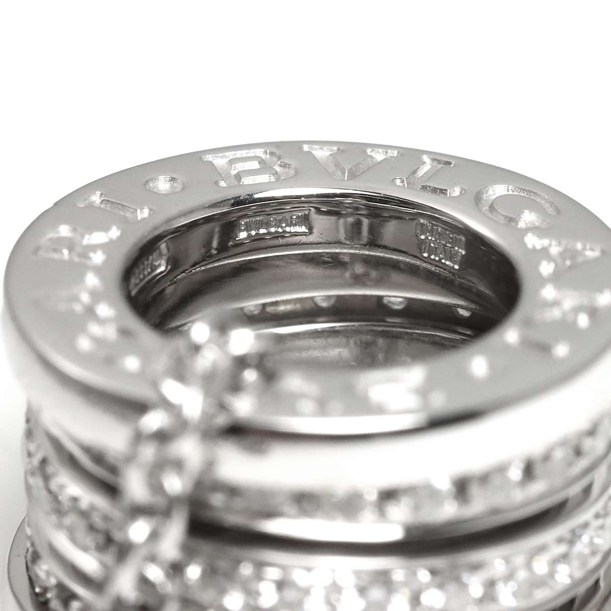 B-ZERO1 Diamond Necklace 18K WG White Gold 750