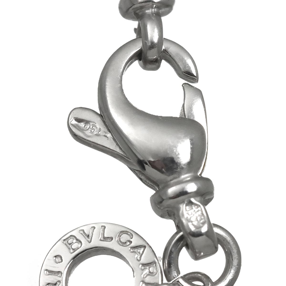 B-ZERO1 Diamond Necklace 18K WG White Gold 750