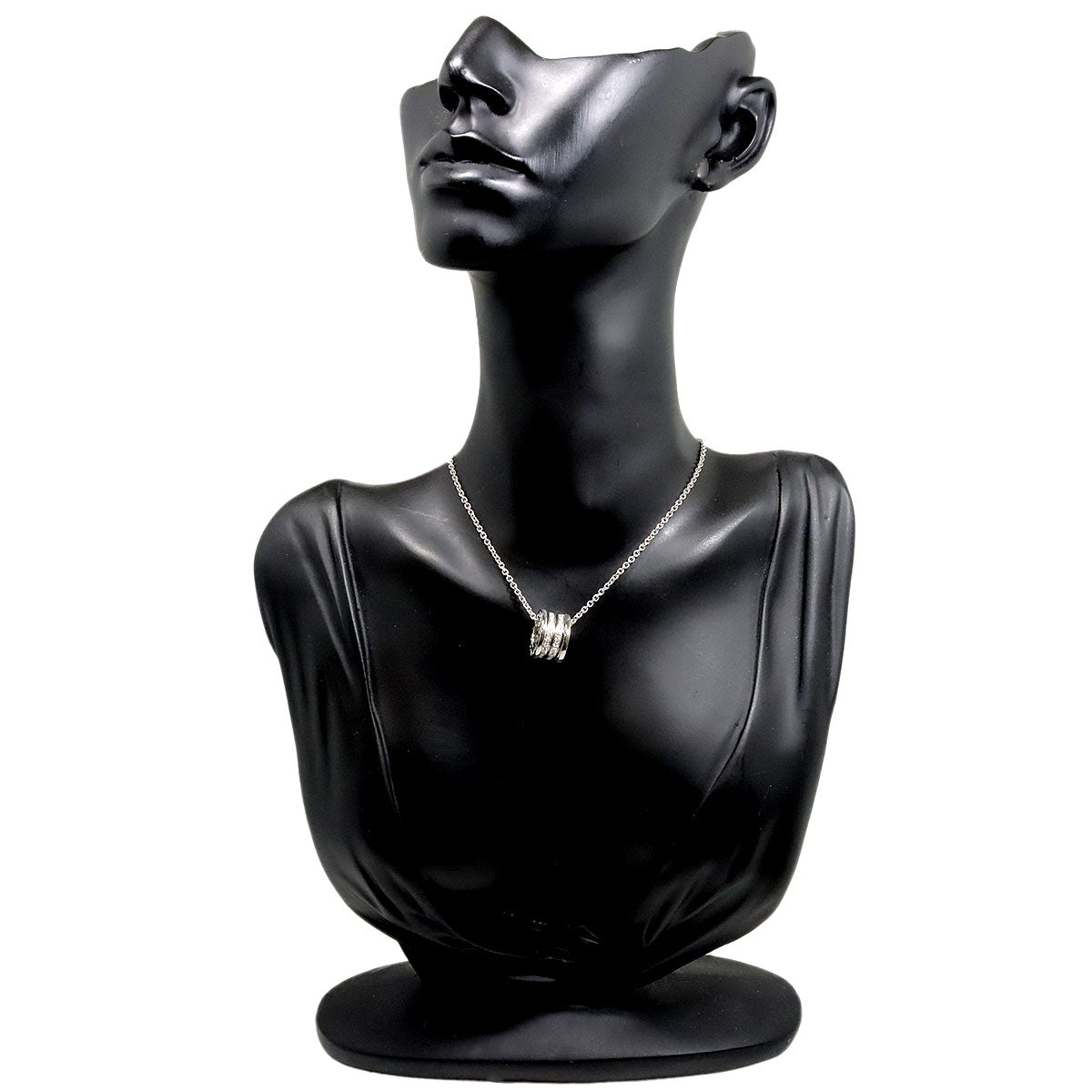 B-ZERO1 Diamond Necklace 18K WG White Gold 750