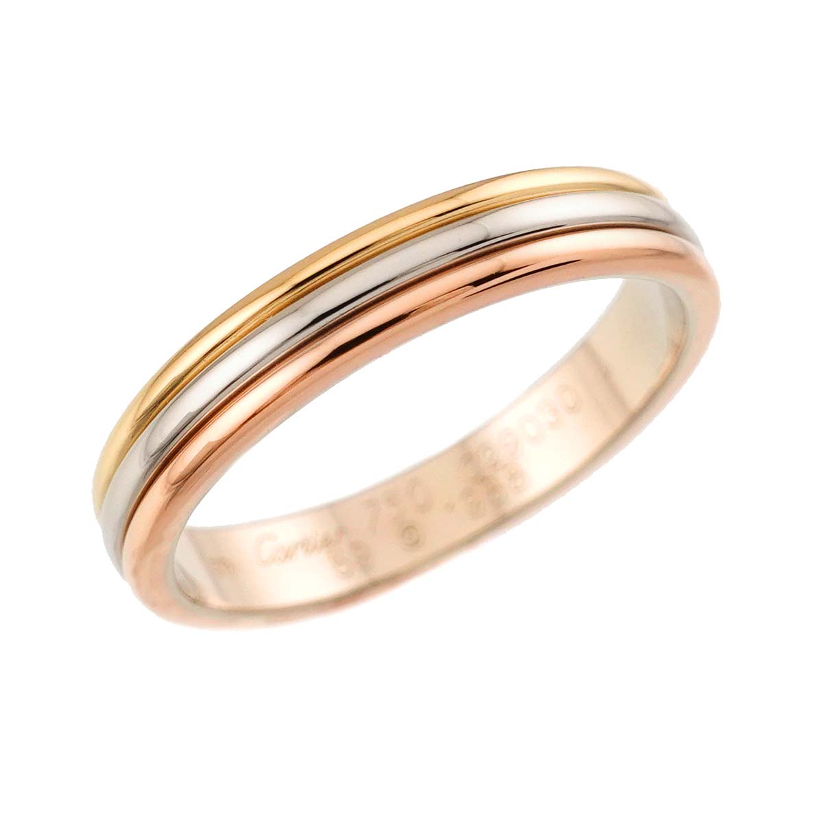 Vendome Ring 18K YG WG PG 750 size59 8.75(US)