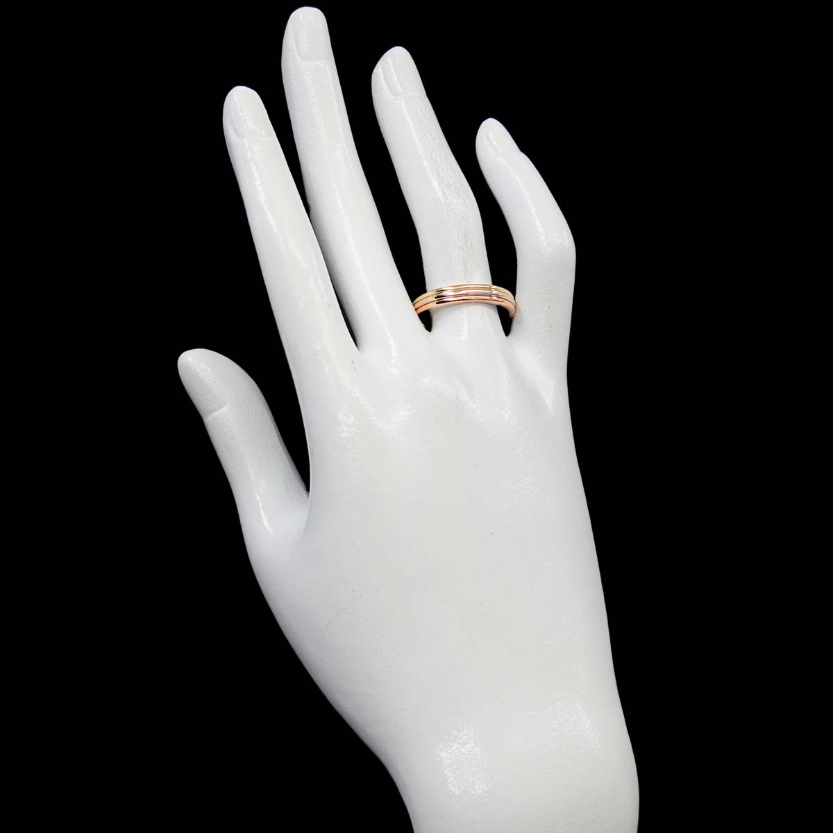 Vendome Ring 18K YG WG PG 750 size59 8.75(US)