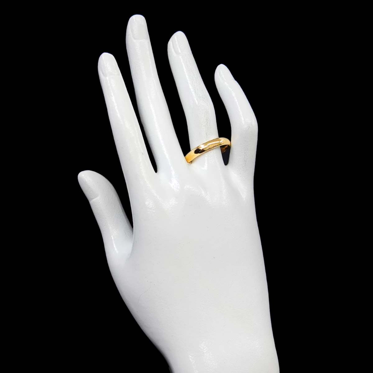 Forever Band Ring 18K Yellow Gold 750 Size9(US)