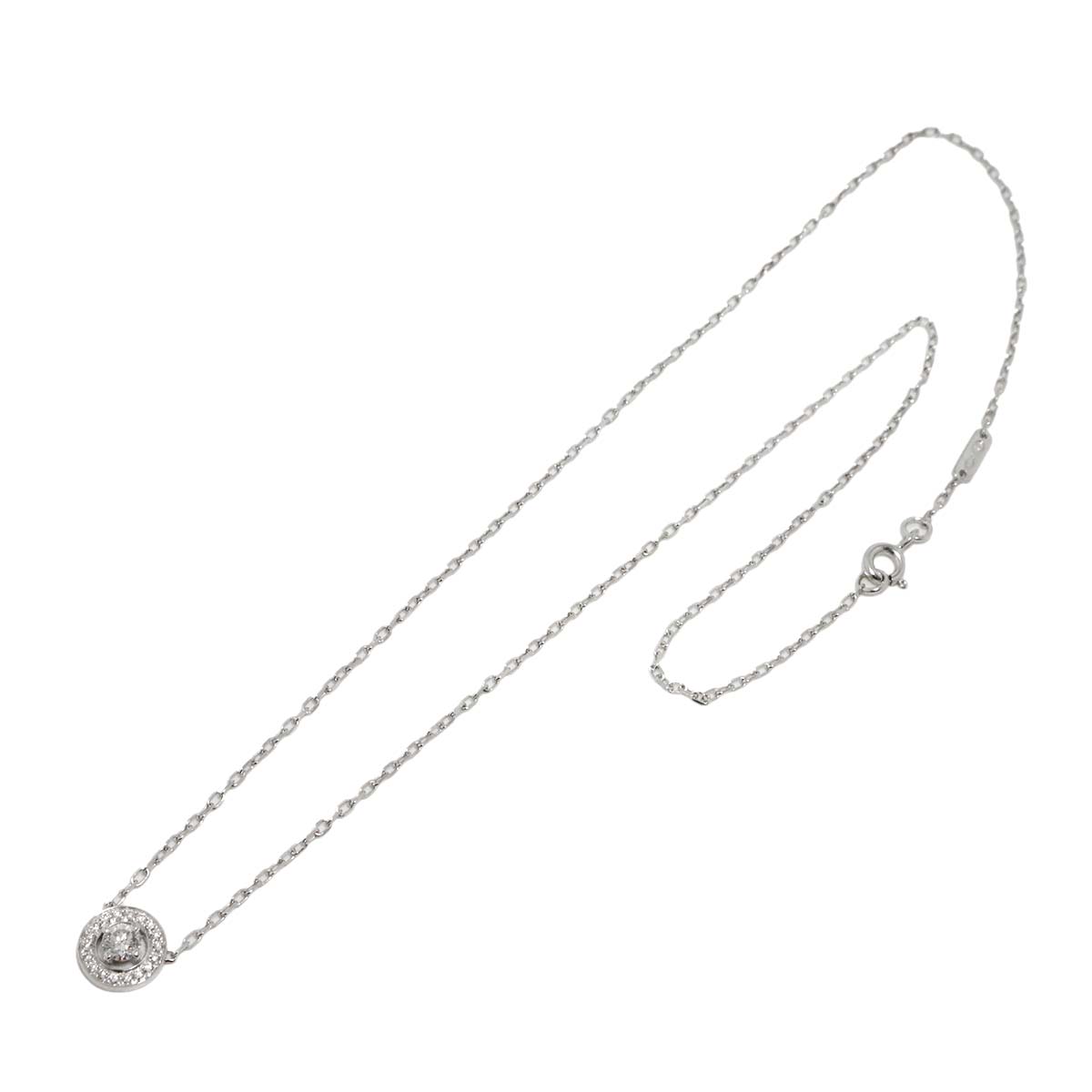Diamond Necklace 18K WG 750