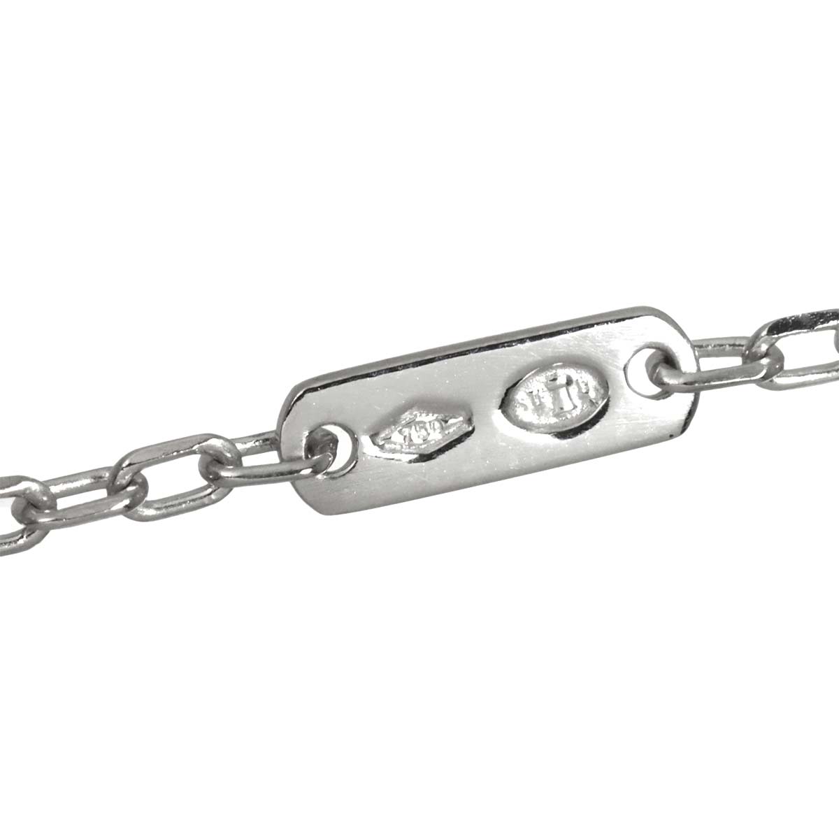 Diamond Necklace 18K WG 750