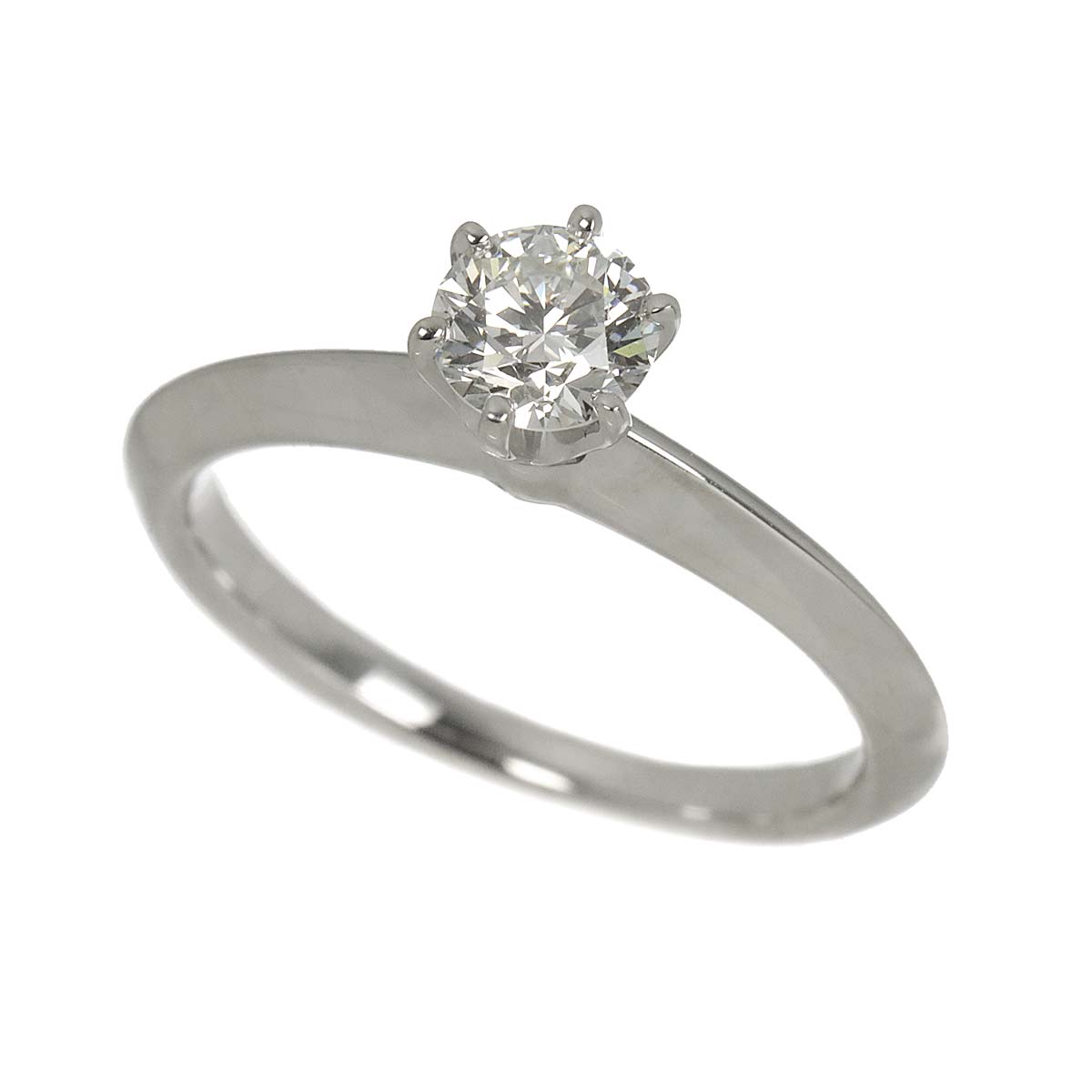 Diamond 0.50ct Ring Pt 5.75-6(US)