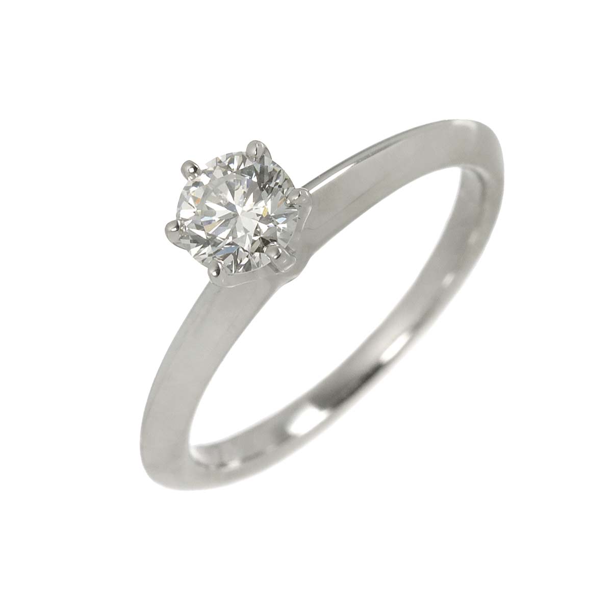 Diamond 0.50ct Ring Pt 5.75-6(US)