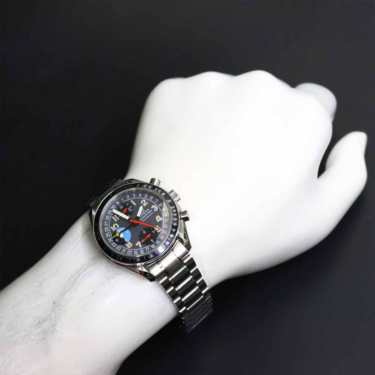 Speedmaster Mark40 3520 53 Automatic Gray Dial Mens Watch